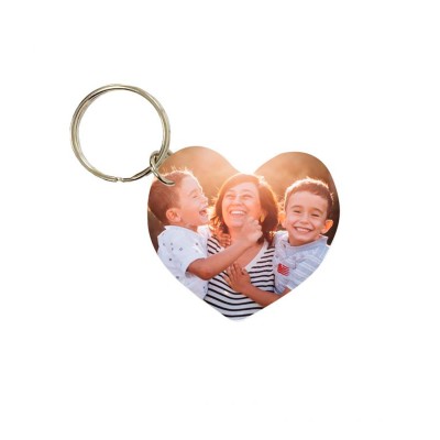 Llavero corazón personalización sublimado/ tu diseño, tu historia