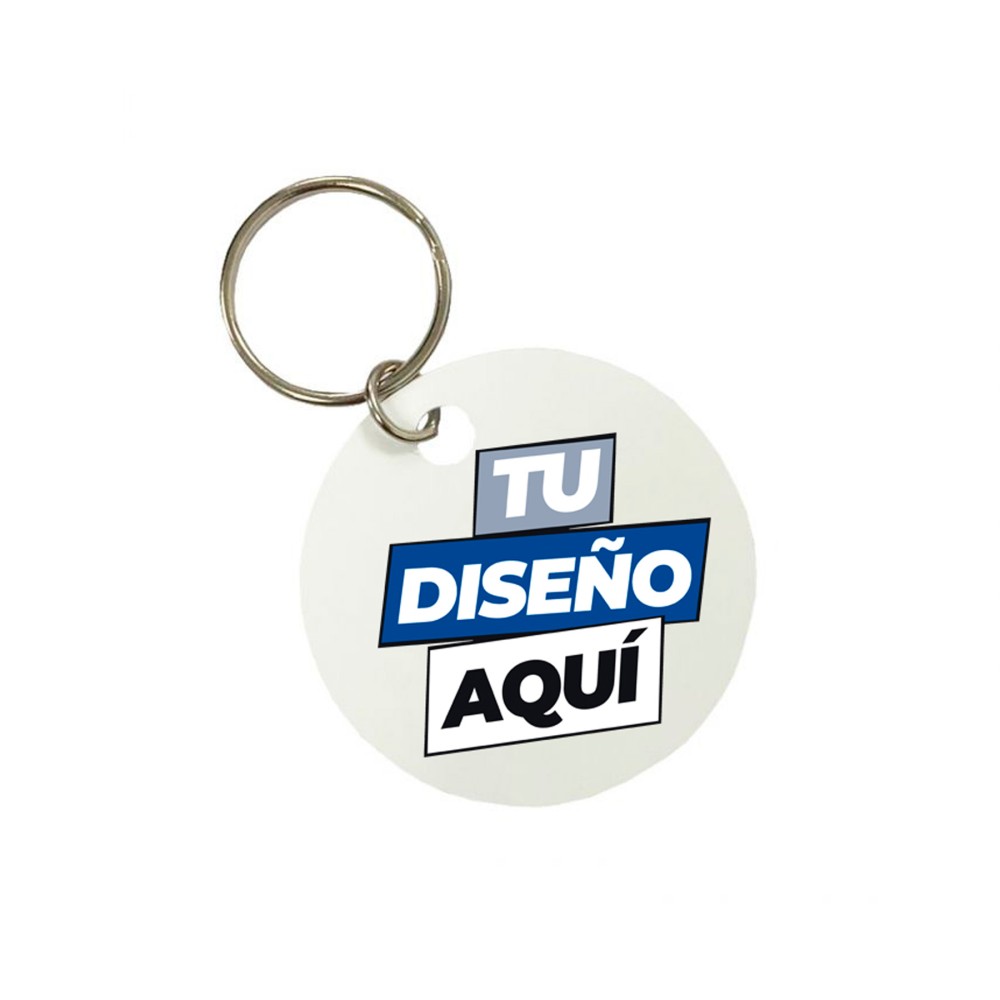 Llavero redondo personalización sublimado / tu diseño, tu historia, tu recuerdo / regalo original