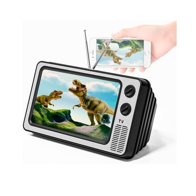 Amplificador smartphone / diseño televisor retro / 12 pulgadas