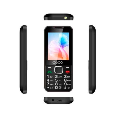 movil basico marca qubo vista desde frente