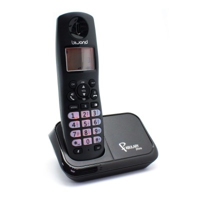 Teléfono Fabulary phone inalámbrico / llamada en espera / 50 registros telefónicos / teclado iluminado / identificador llamadas