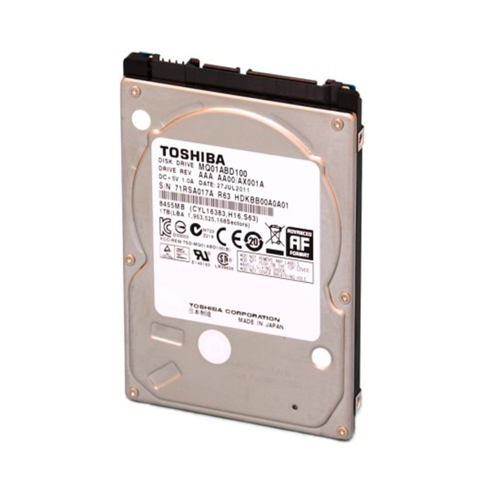 Disco duro 2,5'' Toshiba interno hdd sata / 1TB / DDR3 SDRAM / 4.5V