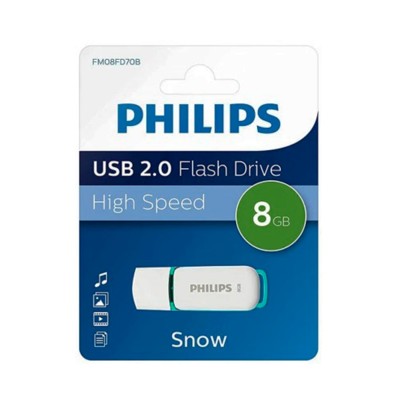 Philips snow series USB 2.0 8GB / pendrive / compacto / portátil