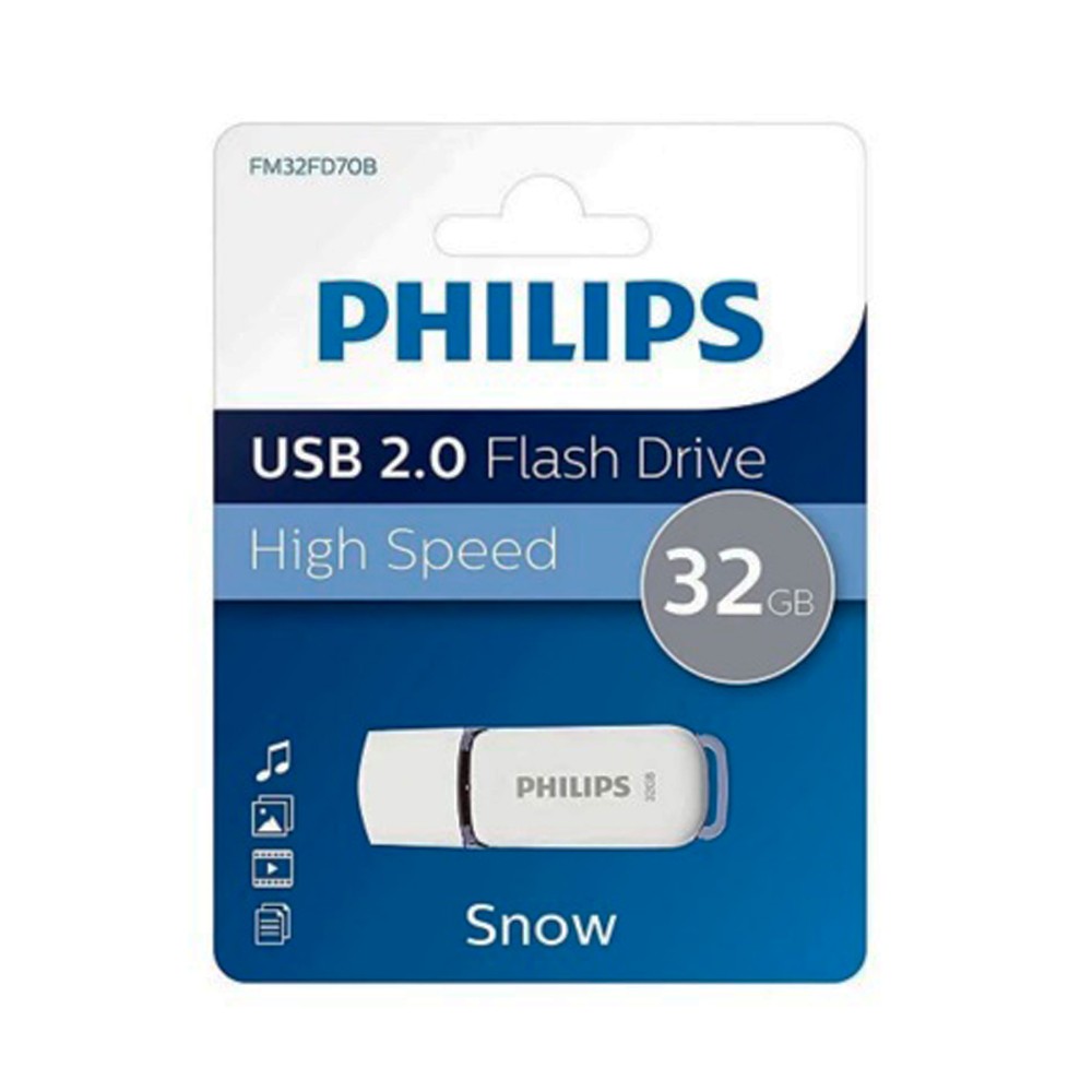 Philips snow series USB 2.0 / pendrive / 32GB / compacto / portátil