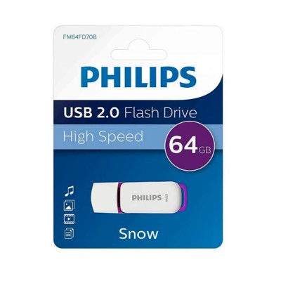 Philips snow series USB 2.0 / pendrive / 64GB / portátil / compacto