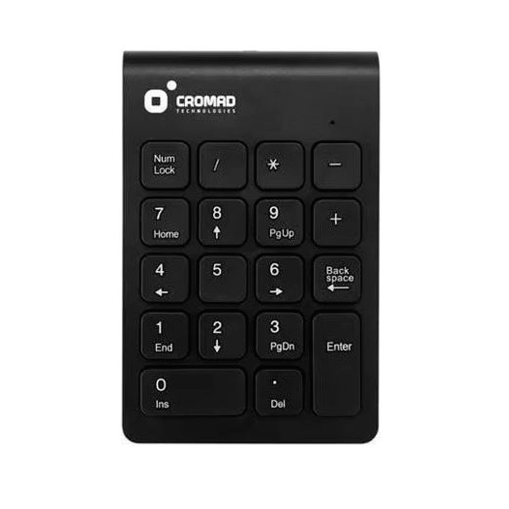 Teclado numerico inalambrico Cromad / distancia 10 metro / receptor USB / diestros - surdos