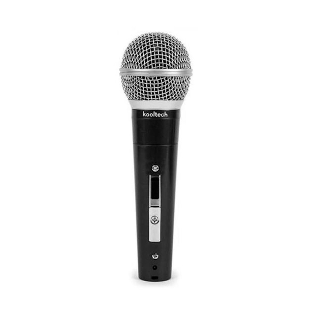 Microfono dinamico karaoke kooltech jack 6.5mm-3.5mm / cable 3 metros