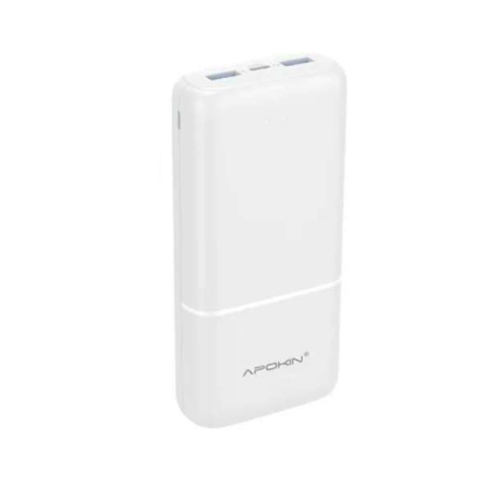 Bateria externa 5000 mAh 1 puerto tipo C / 2 puertos USB / salida total 2.1A