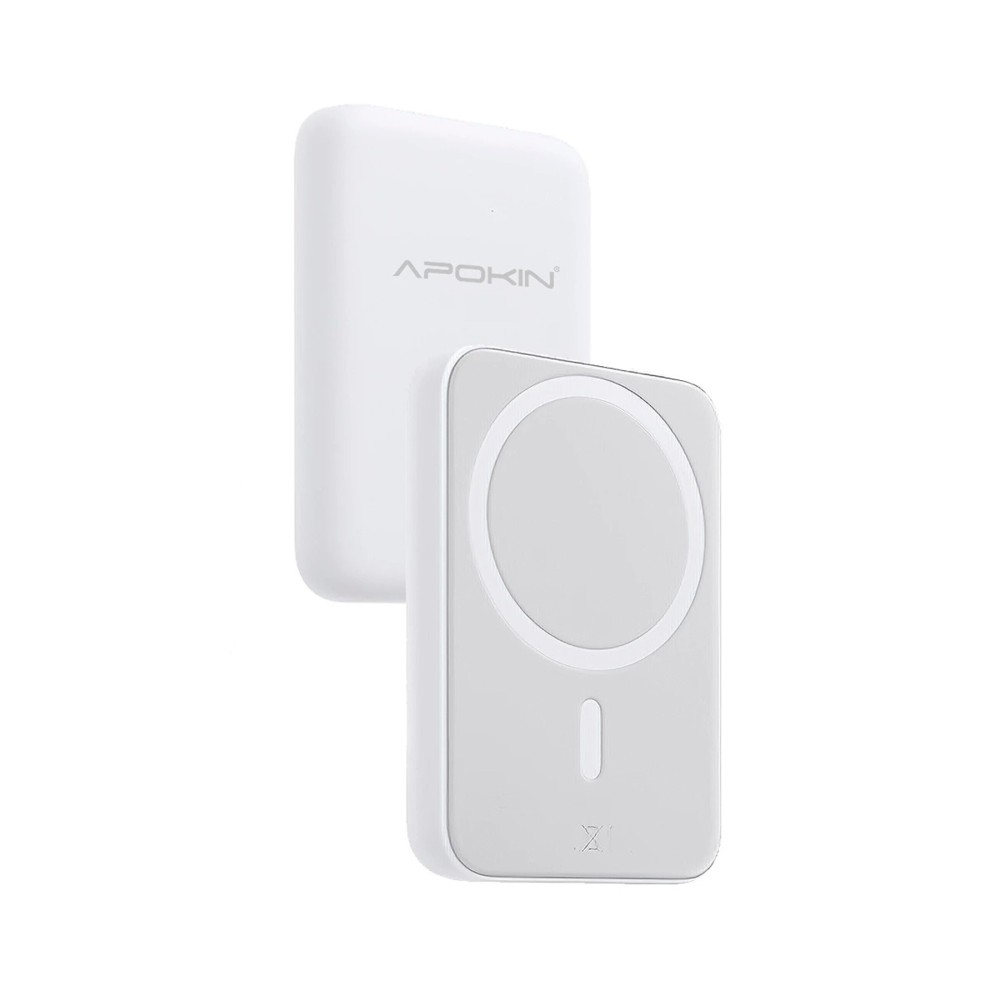 Bateria externa inalambrica magnetica 5000mah / inalambrica MAX 15W / salida tipo C MAX 20W