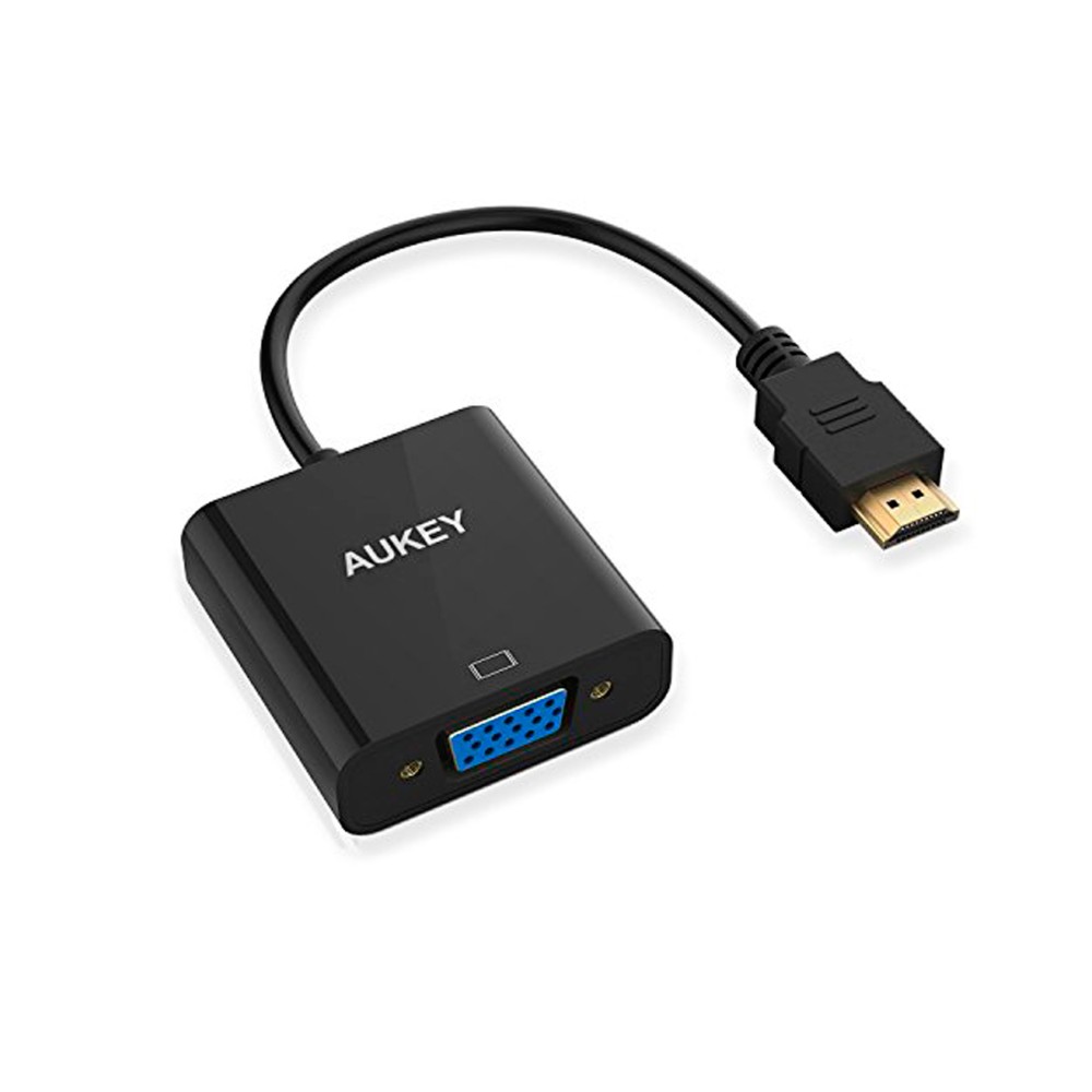 Adaptador HDMI macho a VGA hembra / hasta 1080P full HD / compacto, versatil, facil uso