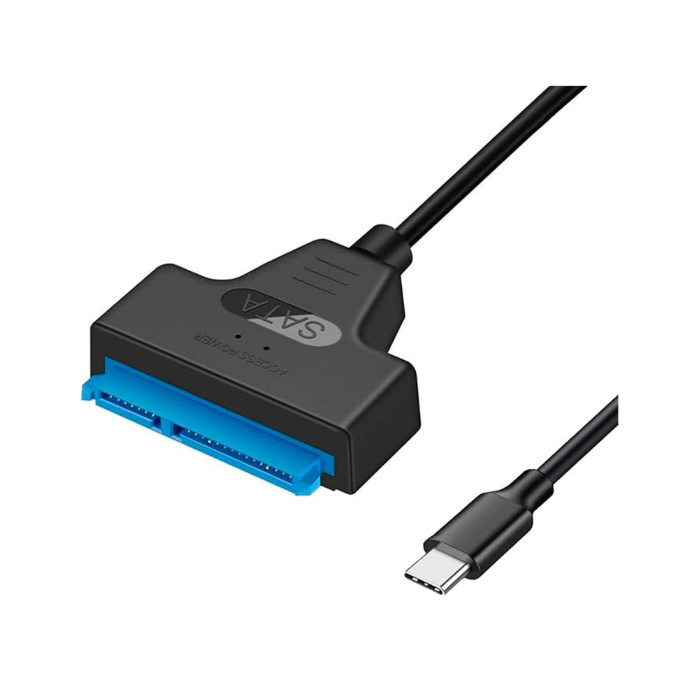 Cable tipo C a SATA 30cm / discos duros HDD o SSD 2,5'' / plug and play