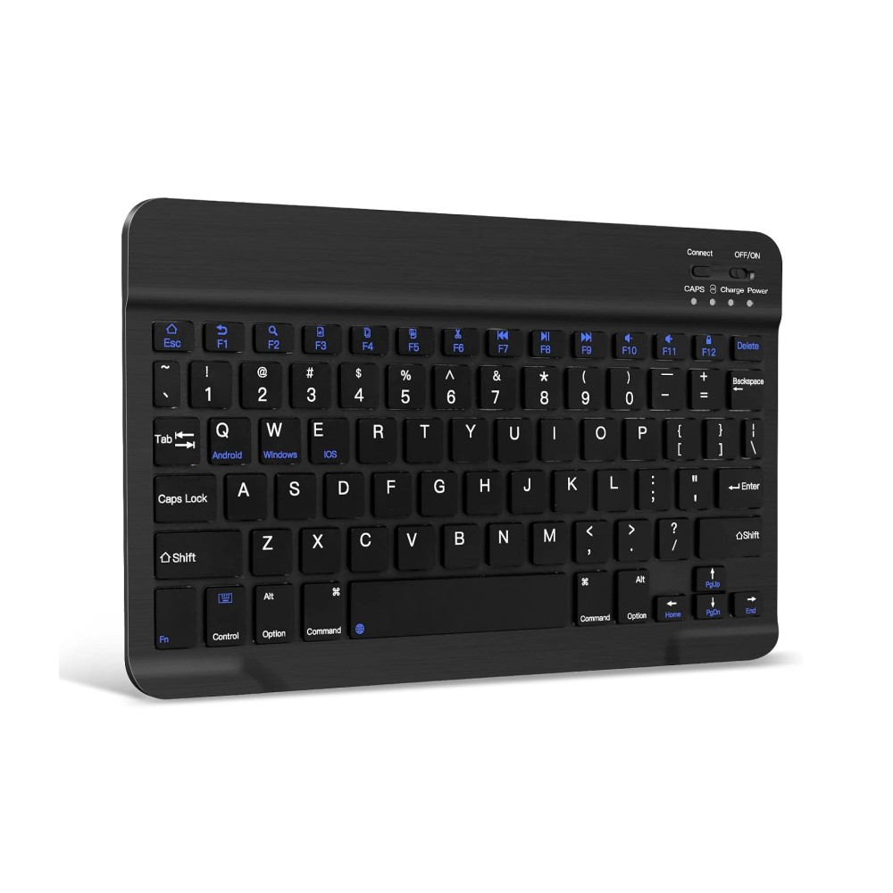 Teclado bluetooth tablets 7-8'' / bateria 110mAh / 44 horas trabajo continuo / negro