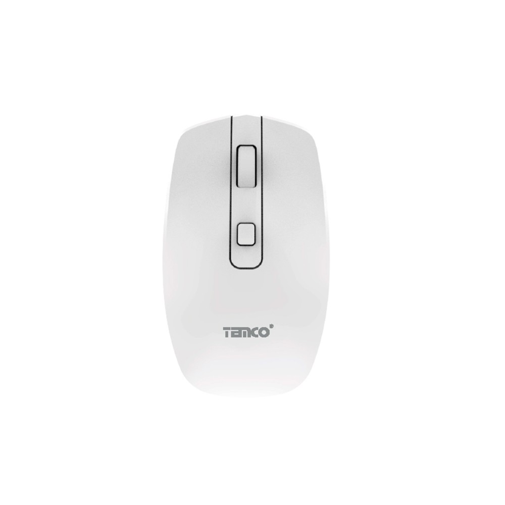 Raton Inalambrico recargable tecnología 2.4G + Bluetooth 5.2 / Precisión, Comodidad, Eficiencia blanco