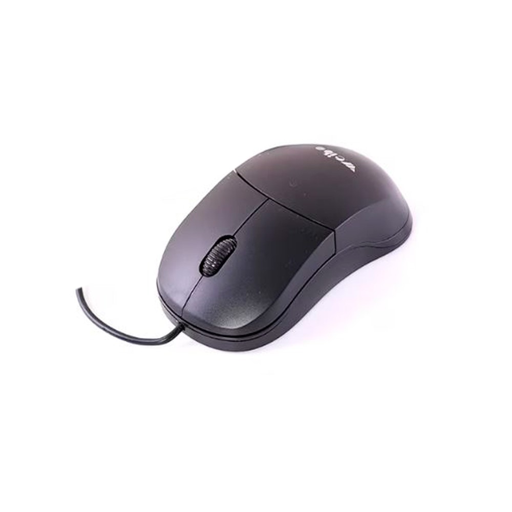 Raton conexion cable USB / resolucion 1600 DPI / alta precision / tecnologia HD duo negro