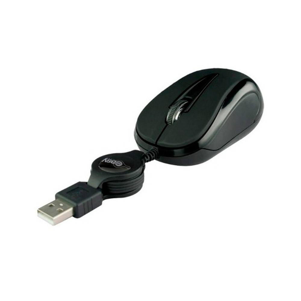 Mini raton conexion cable extensible 80cm / resolucion hasta 1600 DPI / alta precision