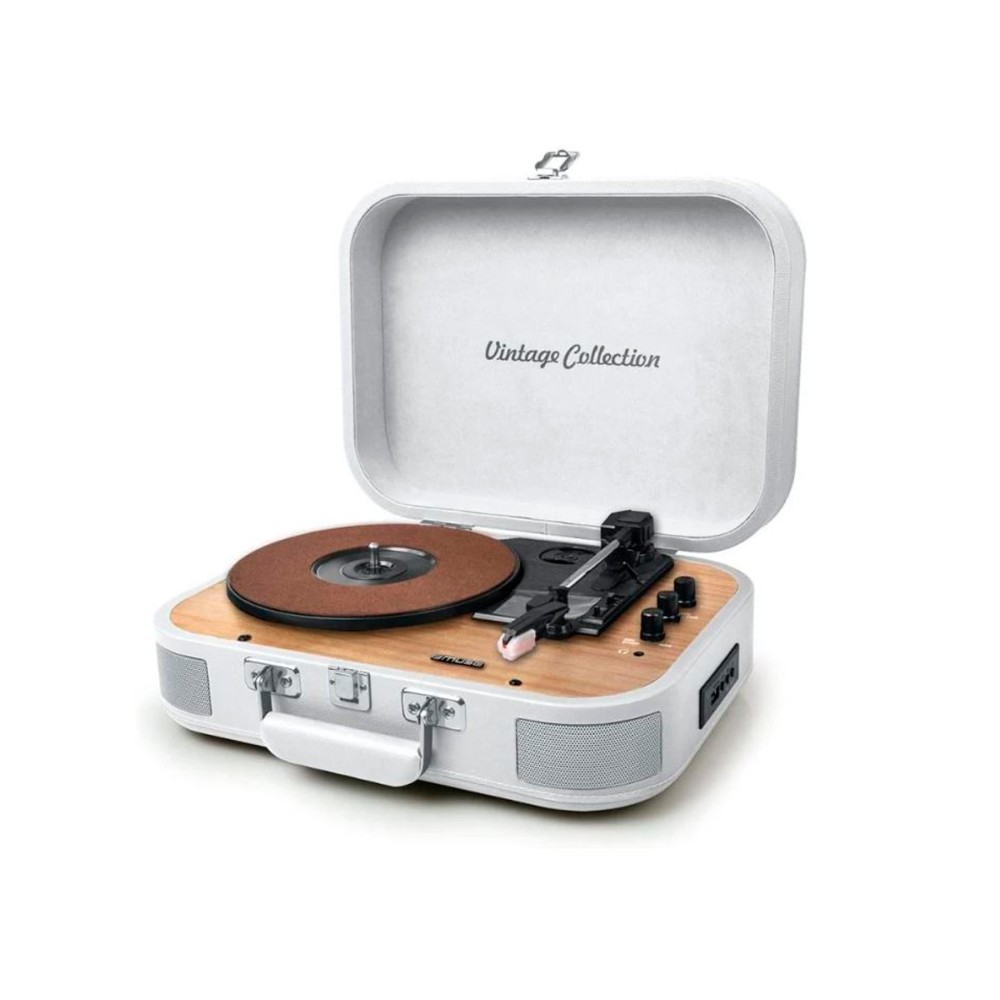 Muse mt-201 tocadiscos estéreo / USB / bluetooth / JACK 3.5MM BLANCO