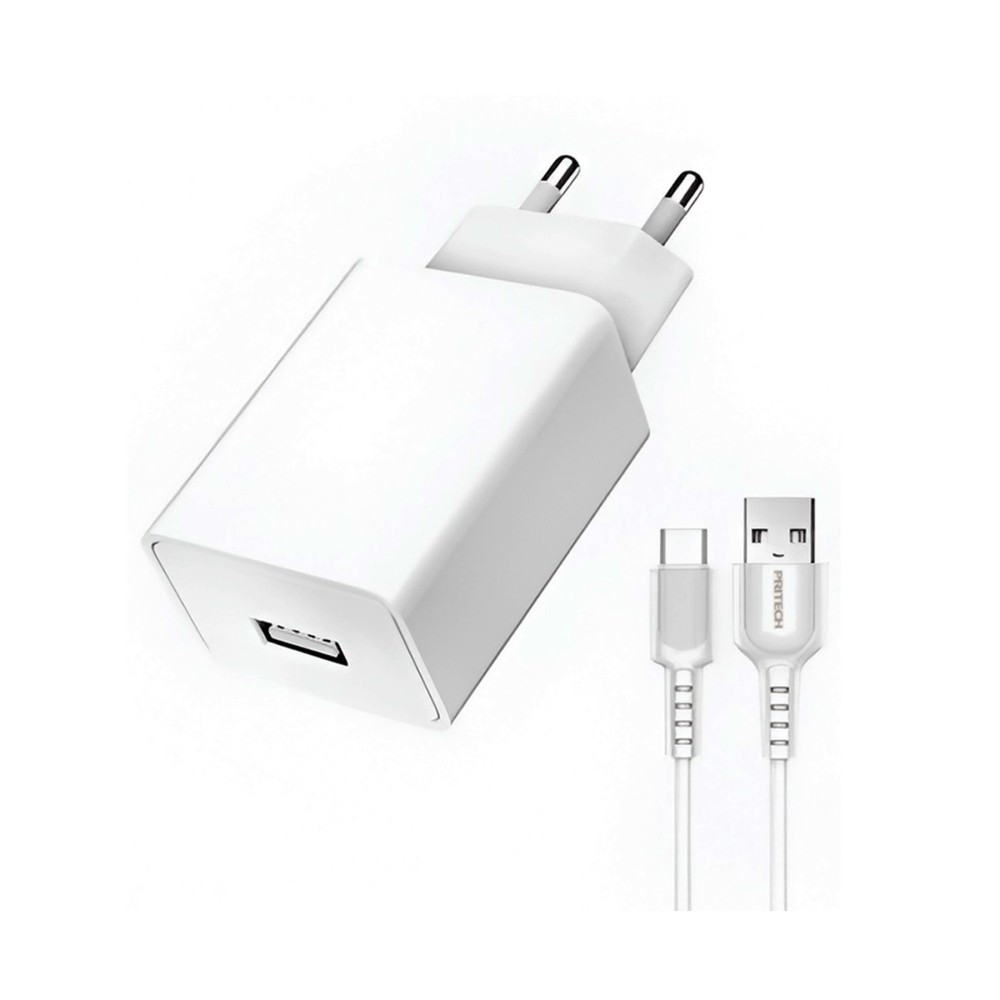 Cargador red tipo C super carga 5A 24W / 100-240V -50/60Hz-600mA