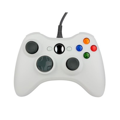 Mando universal XBOX 360 / cable salida USB / 9ft/2.5m blanco