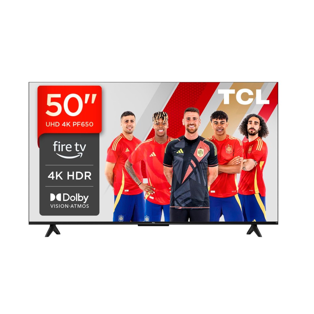 TCL 50PF650 smart TV 4K 50'' / dolby vision / incluye airplay2 - miracast / alexa integrada