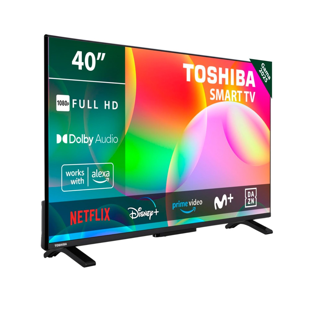 Toshiba 40LV2563DG smart TV 40'' / full HD (1920x1080) / audio claro y potente con tecnologia Dolby imagen lateral