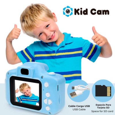 CÁMARA INFANTIL BIWOND KID CAM AZUL