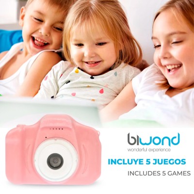 CÁMARA INFANTIL BIWOND KID CAM AZUL