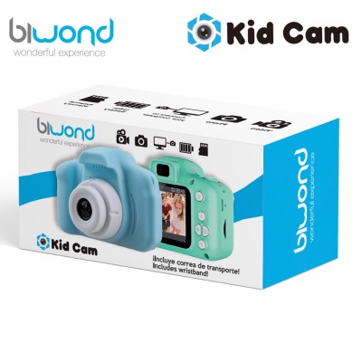 CÁMARA INFANTIL BIWOND KID CAM AZUL