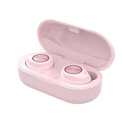 MINI AURICULARES BLUETOOTH TW60 ROSA