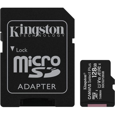 TARJETA MICROSD KINGSTON 128GB CLASS10