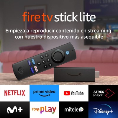 FIRE TV STICK LITE CON MANDO POR VOZ ALEXA