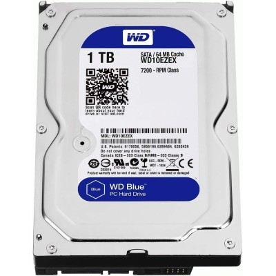 DISCO DURO 3,5" WD INTERNO HDD SATA 1 TB