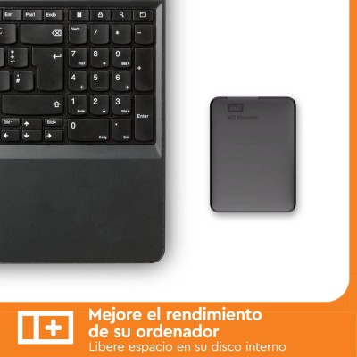 Disco duro externo 1TB WD / USB 3.0 / SDRAM / serial ATA vista frente