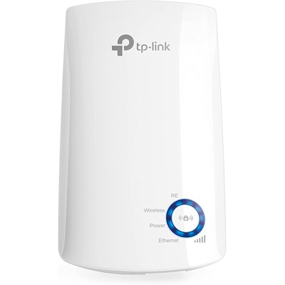 TP-LINK N300 - REPETIDOR EXTENSOR DE RED WIFI (2.4 GHz, 300 Mbps, Puerto Ethernet, Modo Ap y Extensor, Antenas Internas)