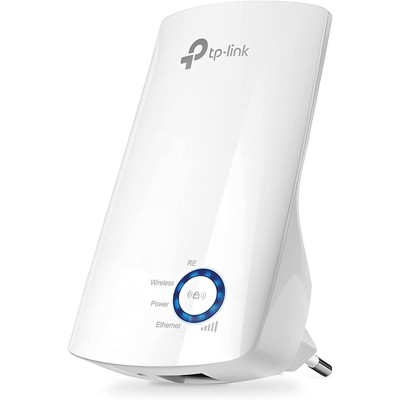 TP-LINK N300 - REPETIDOR EXTENSOR DE RED WIFI (2.4 GHz, 300 Mbps, Puerto Ethernet, Modo Ap y Extensor, Antenas Internas)