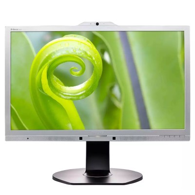 Monitor Philips 24" + Webcam + Altavoces Integrados