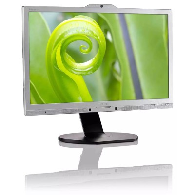 Monitor Philips 24" + Webcam + Altavoces Integrados