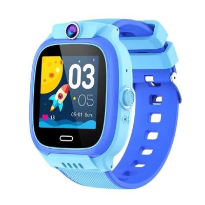 Reloj inteligente infantil  / GPS y36 / resistencia agua / videollamadas / pantalla táctil azul Reloj inteligente infantil  / GPS y36 / resistencia agua / videollamadas / pantalla táctil azul