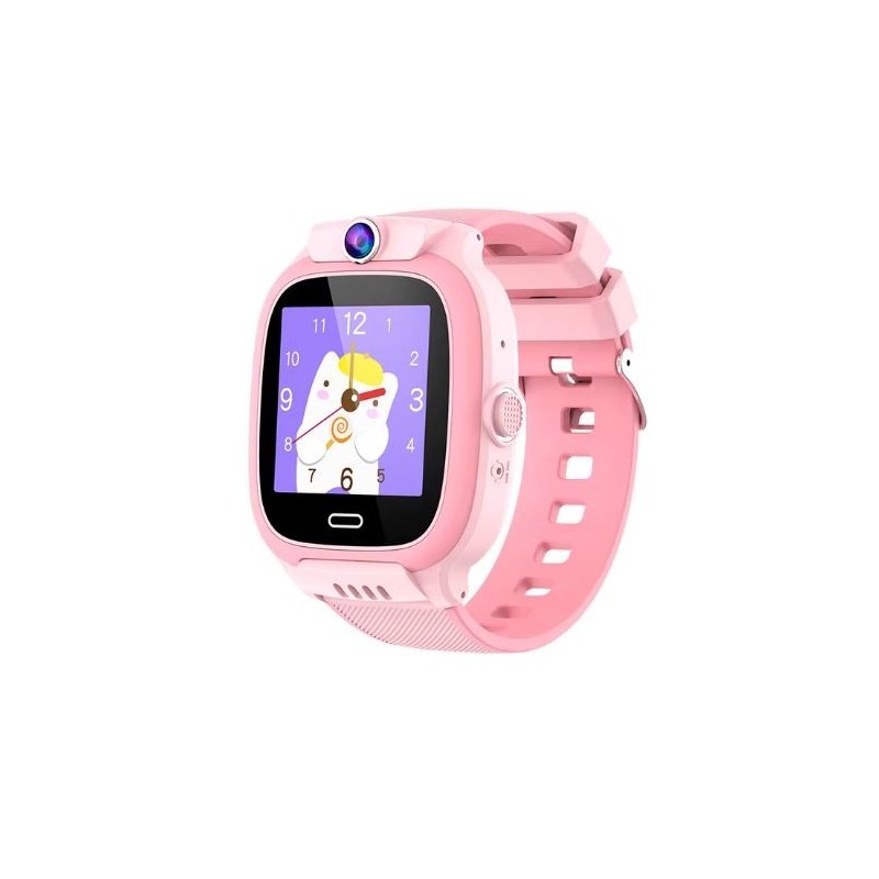 Reloj inteligente infantil  / GPS y36 / resistencia agua / videollamadas / pantalla táctil rosa