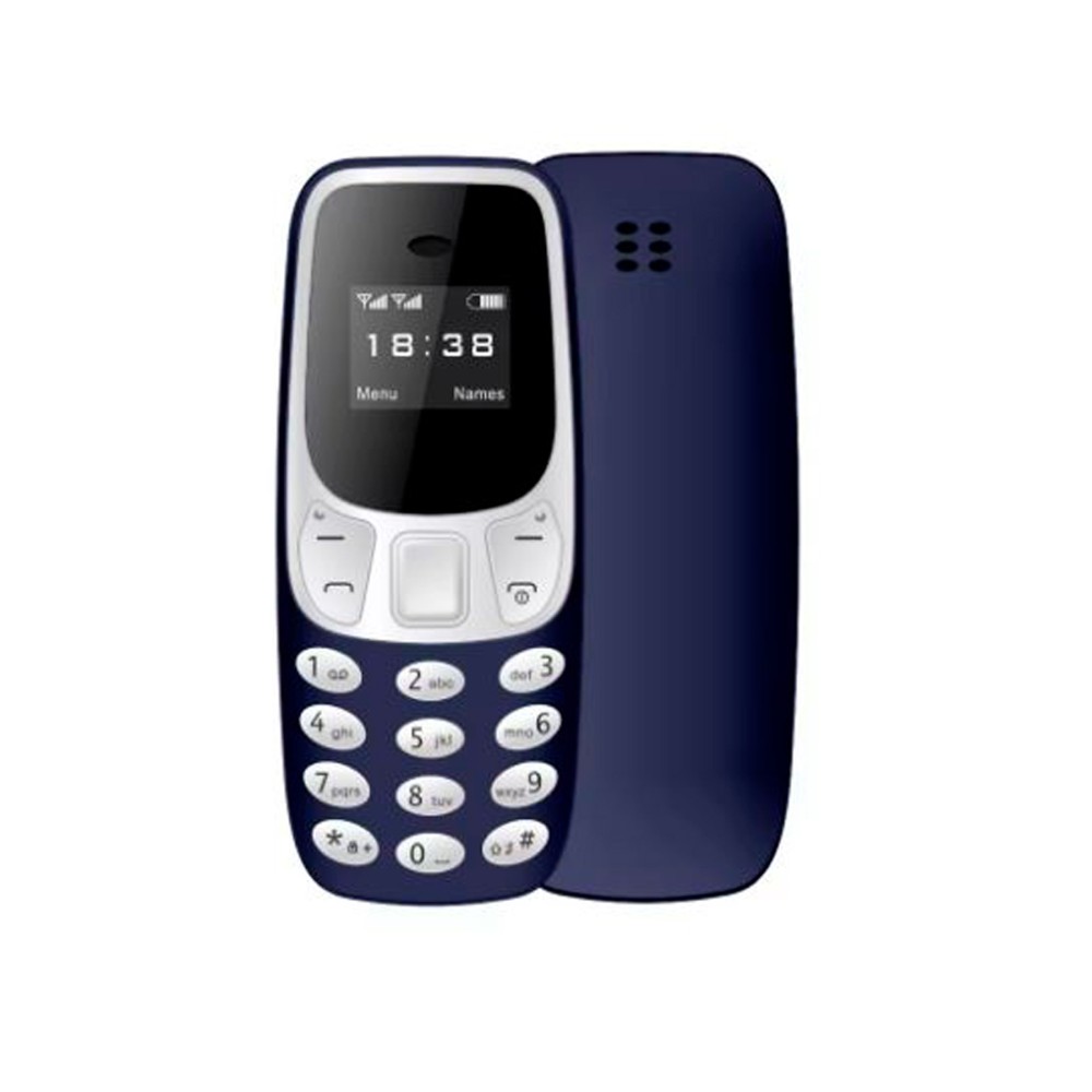 SERVO BM10 / teléfono móvil 2 tarjetas SIM / bluetooth azul marino